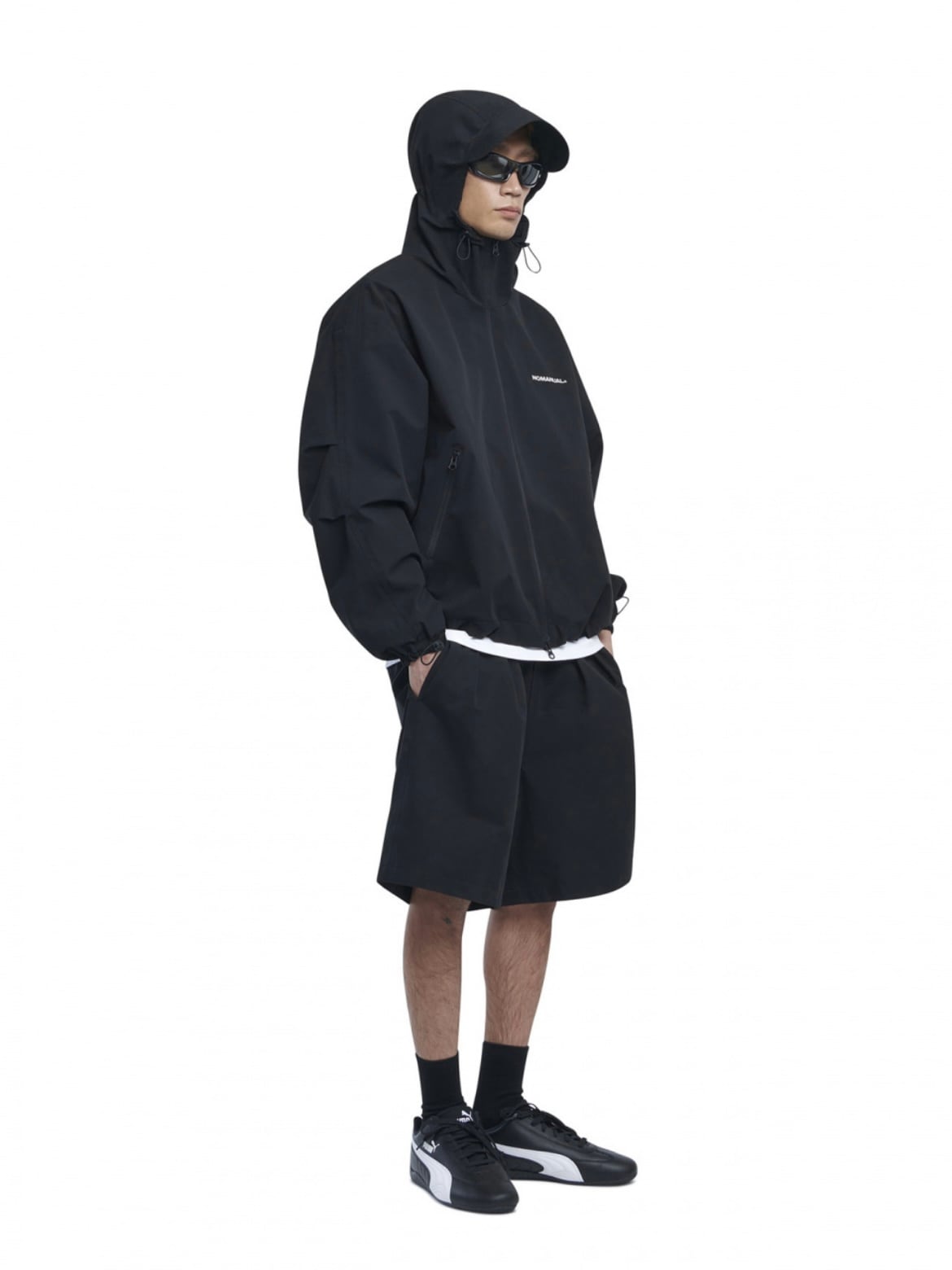 10/11再入荷【NOMANUAL】PENON WIND SHELL