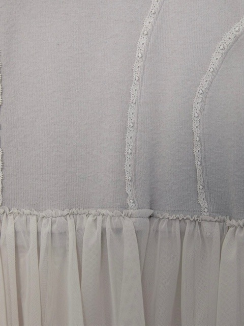 【FLAREUP】Layered Lace Frill Long Sleeve / 【フレアアップ】レイヤードレースフリル長袖Ｔシャツ