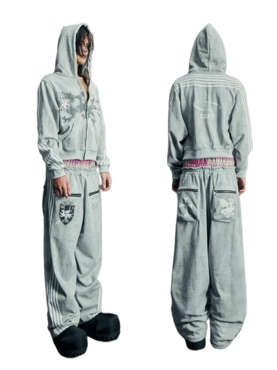 あさん専用CozyWorldwide00 KNIGHT CLUB HOODZIP あさん専用CozyWorldwide00 KNIGHT CLUB HOODZIP