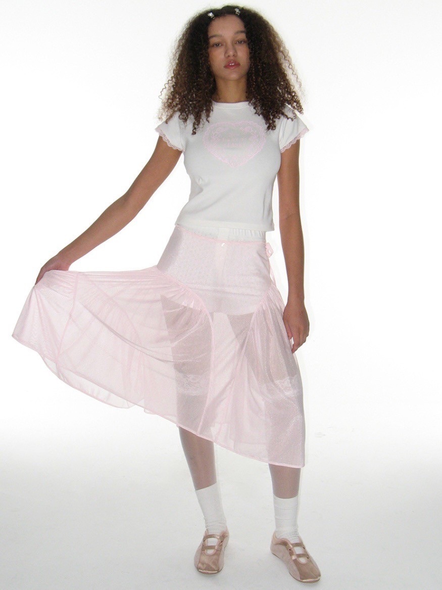 CRANK】SHEER FRILL LAYERED SKIRT | OUR BRAND,CRANK | PRESSING WEB SHOP