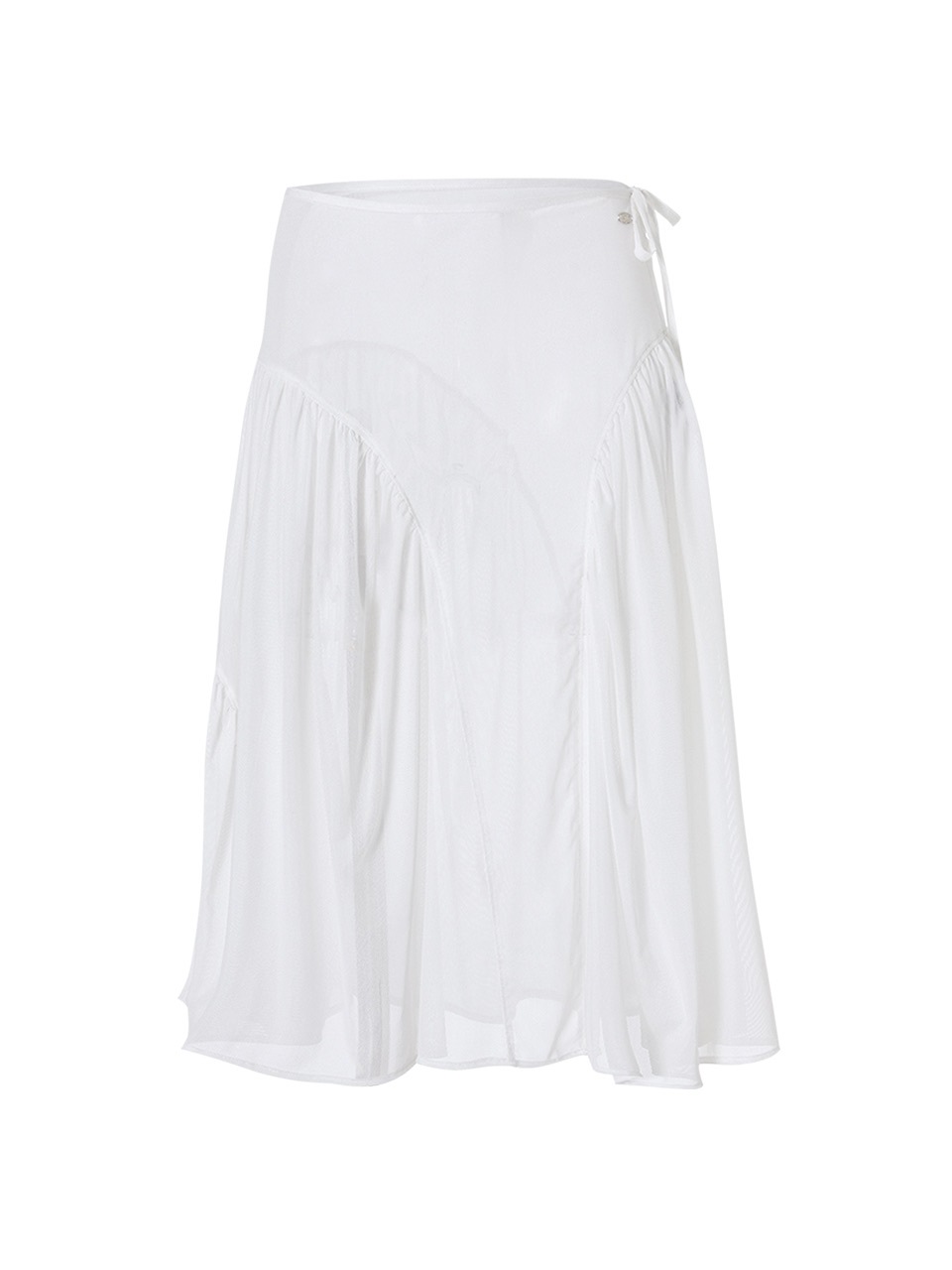 スカート CRANK Frill pleated midi skirt MUSINSA公式 | CRANK Frill pleated midi skirt_dark navy