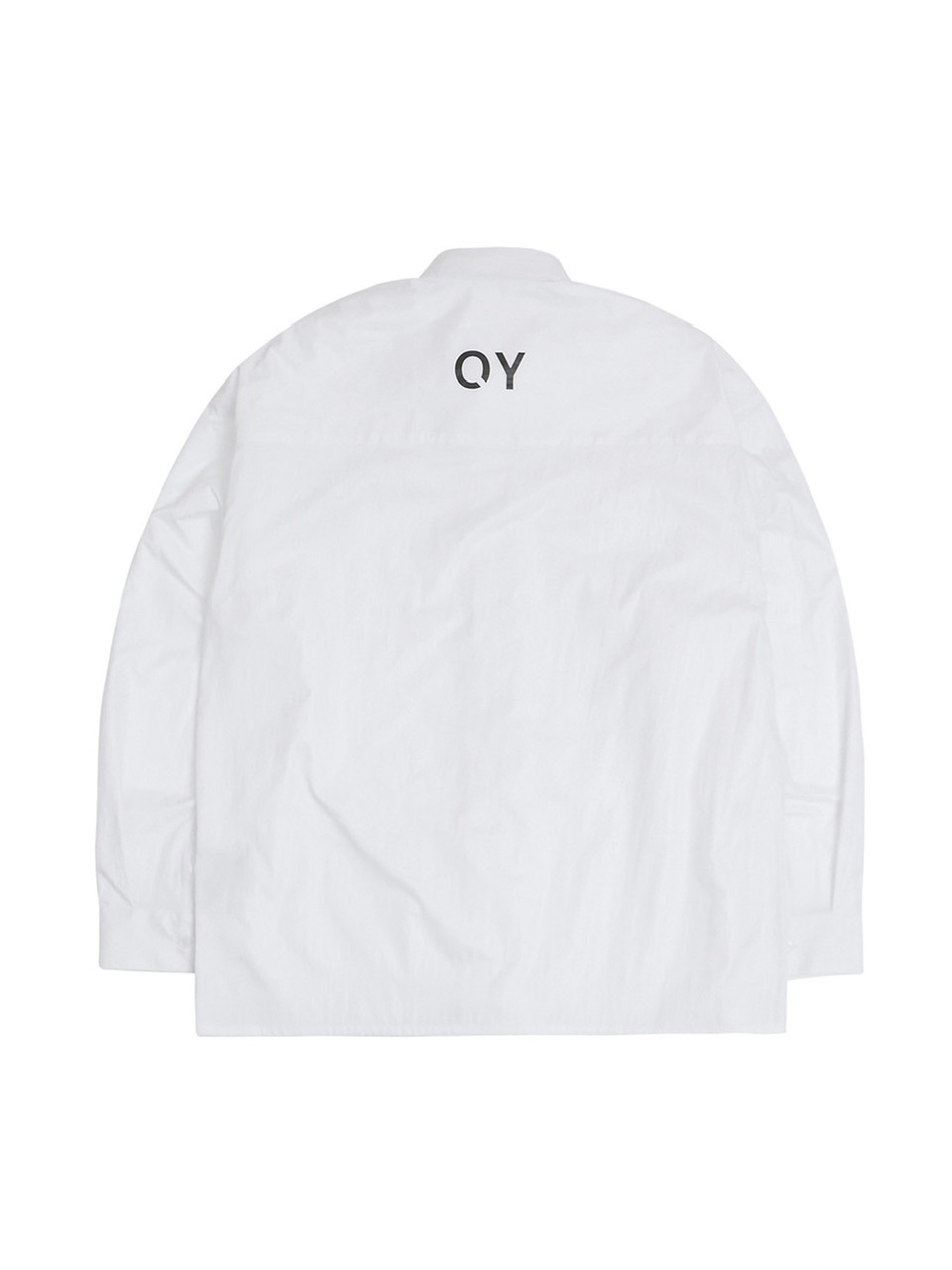 【OY】LAYERED PANEL LOGO SHIRTS