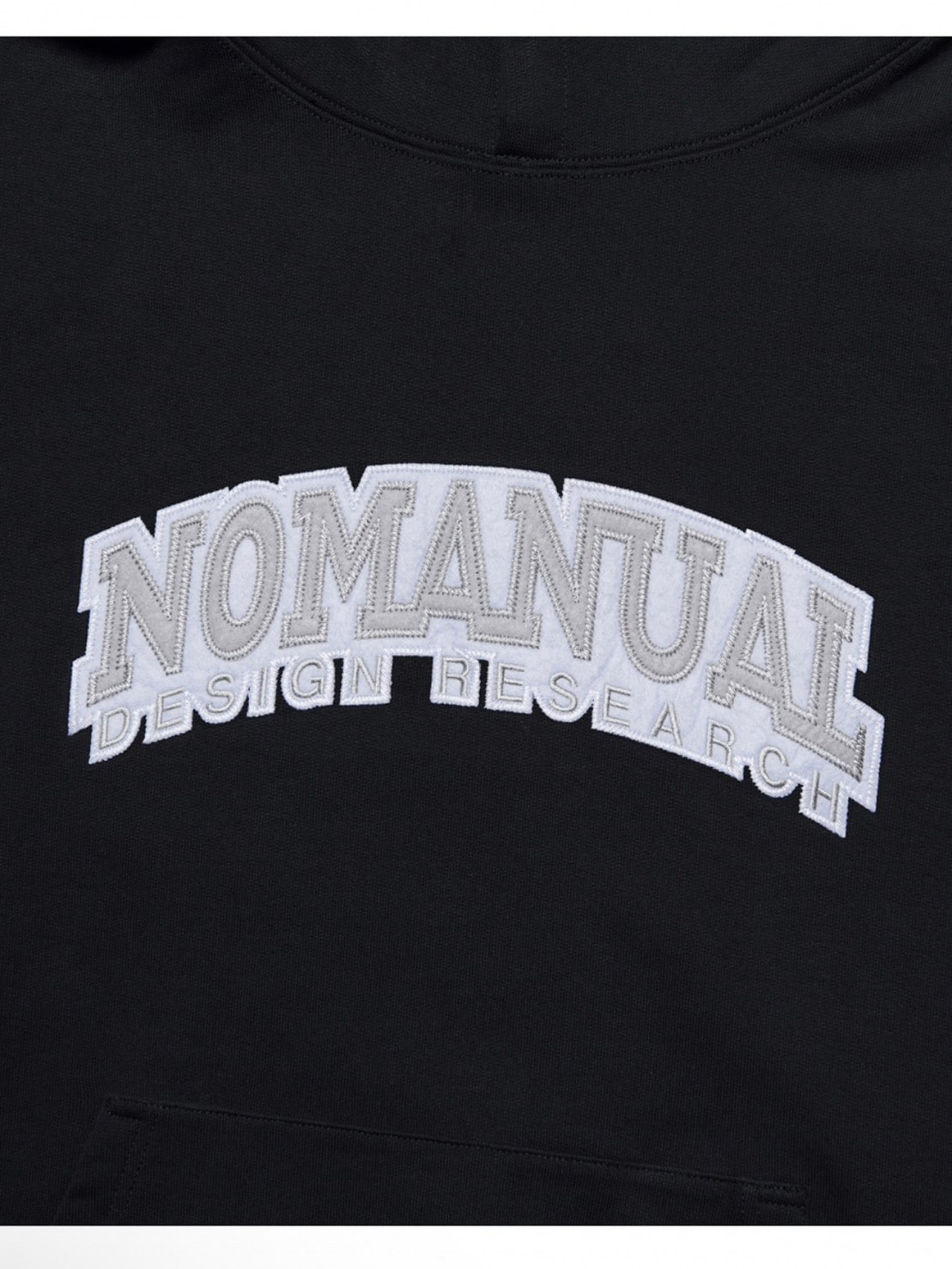 パーカー・フーディ NOMANUAL DR LOGO HOODIE GRAY NM23HD08M1GY NOMANUAL】ARCH D.R LOGO HOODIE | OUR BRAND,NOMANUAL