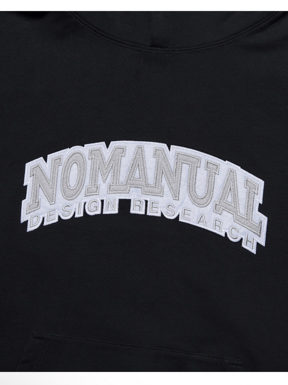 【NOMANUAL】ARCH D.R LOGO HOODIE