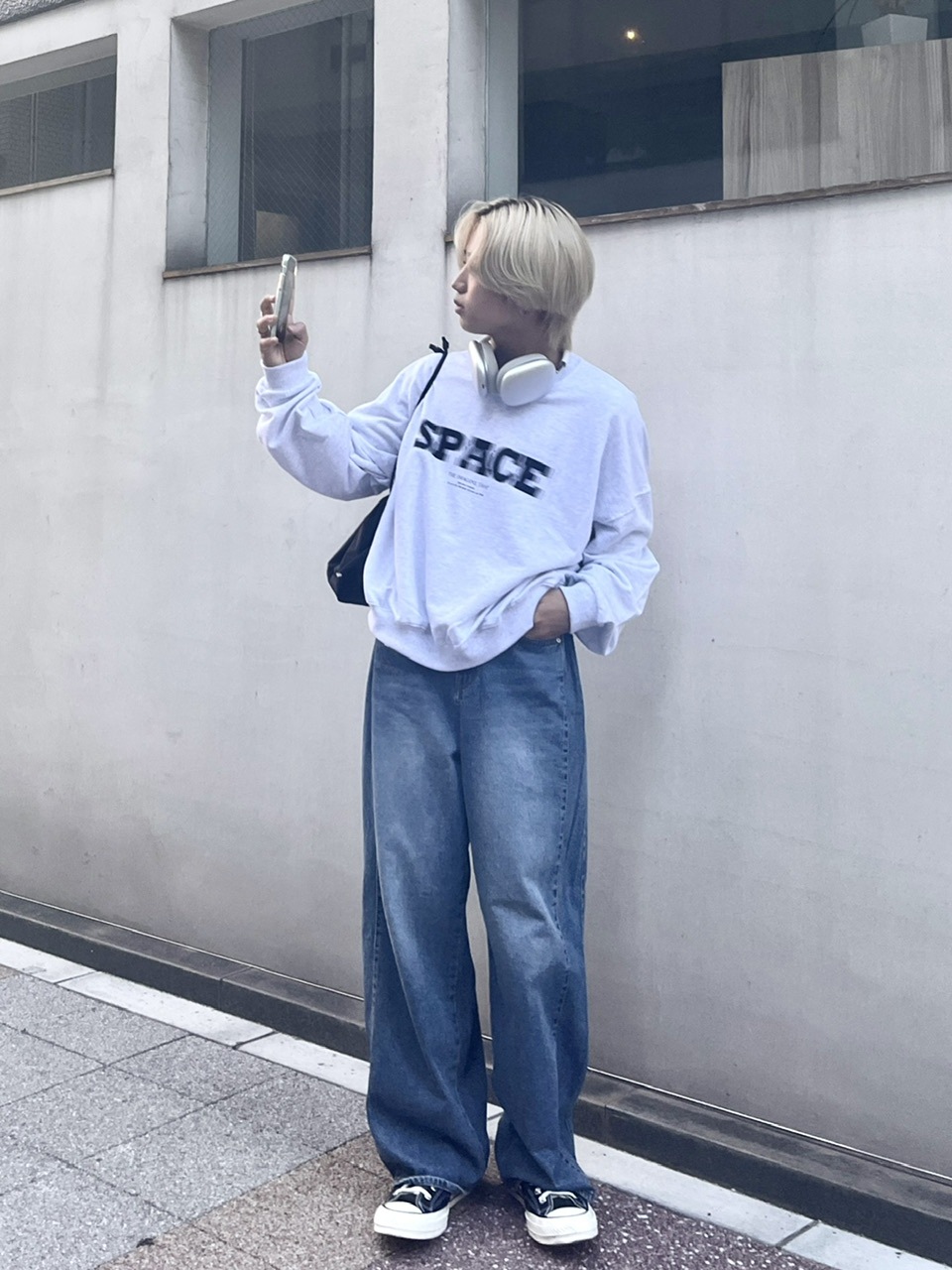受注制【RENOL】denim wide pants (2color) | OUR BRAND,RENOL