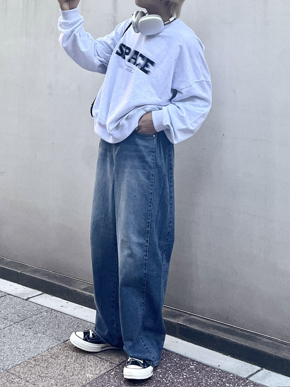 RENOL deform wide slacks Lサイズ 受注制【RENOL】deform wide slacks (2color) | OUR BRAND,RENOL