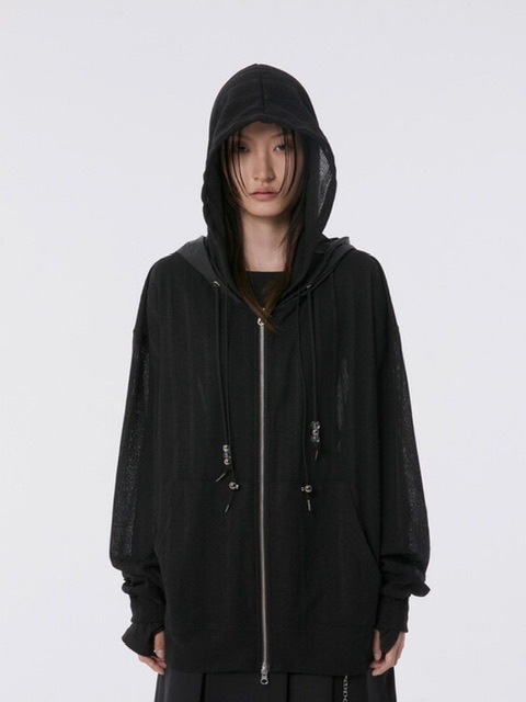 【FLARE UP】 Oversized 2-Hooded Zip Up /追跡付 FLAREUP】Oversized 2-Hooded Zip Up | OUR BRAND,FLAREUP
