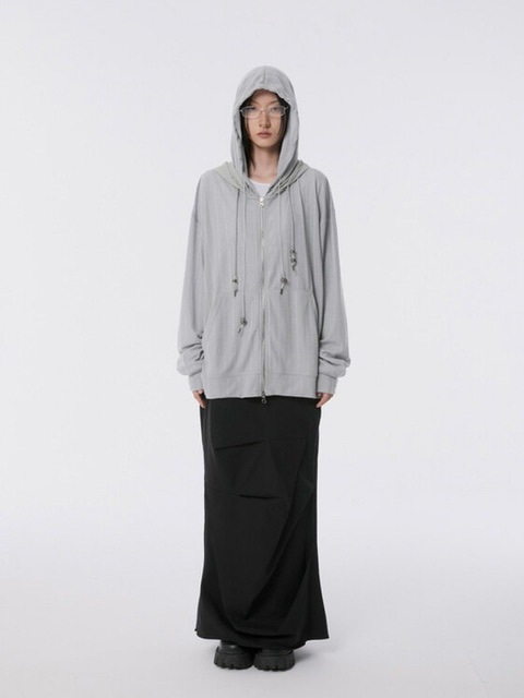 FLAREUP】Oversized 2-Hooded Zip Up | OUR BRAND,FLAREUP FLAREUP】Oversized 2-Hooded Zip Up | OUR BRAND,FLAREUP