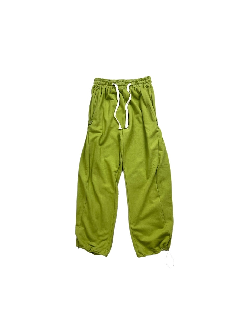 受注制【Chikashitsu +】side button balloon sweat pants (3color)