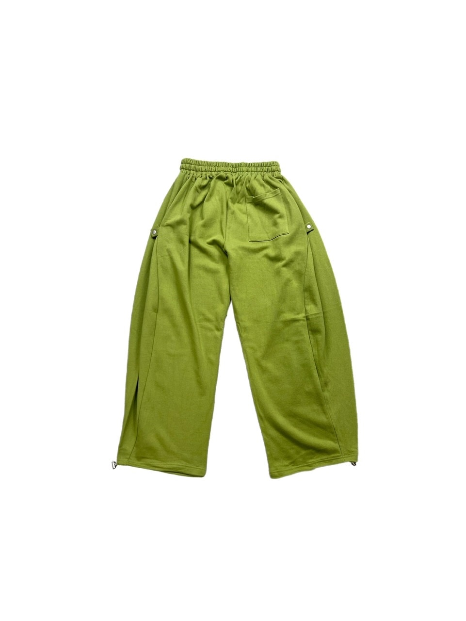 Chikashitsu +】side button balloon sweat pants (3color