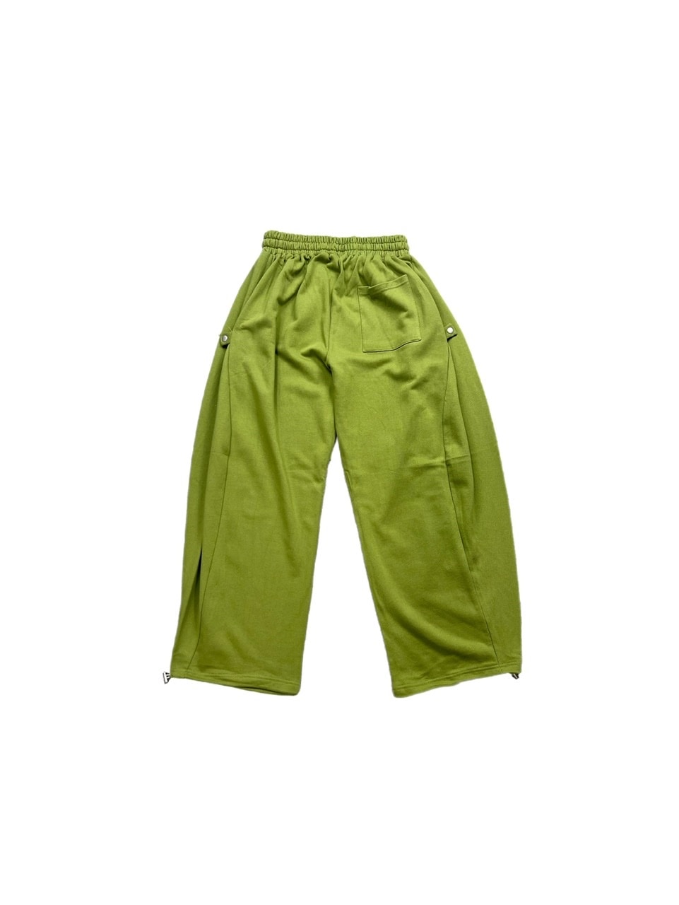 受注制【Chikashitsu +】side button balloon sweat pants (3color)