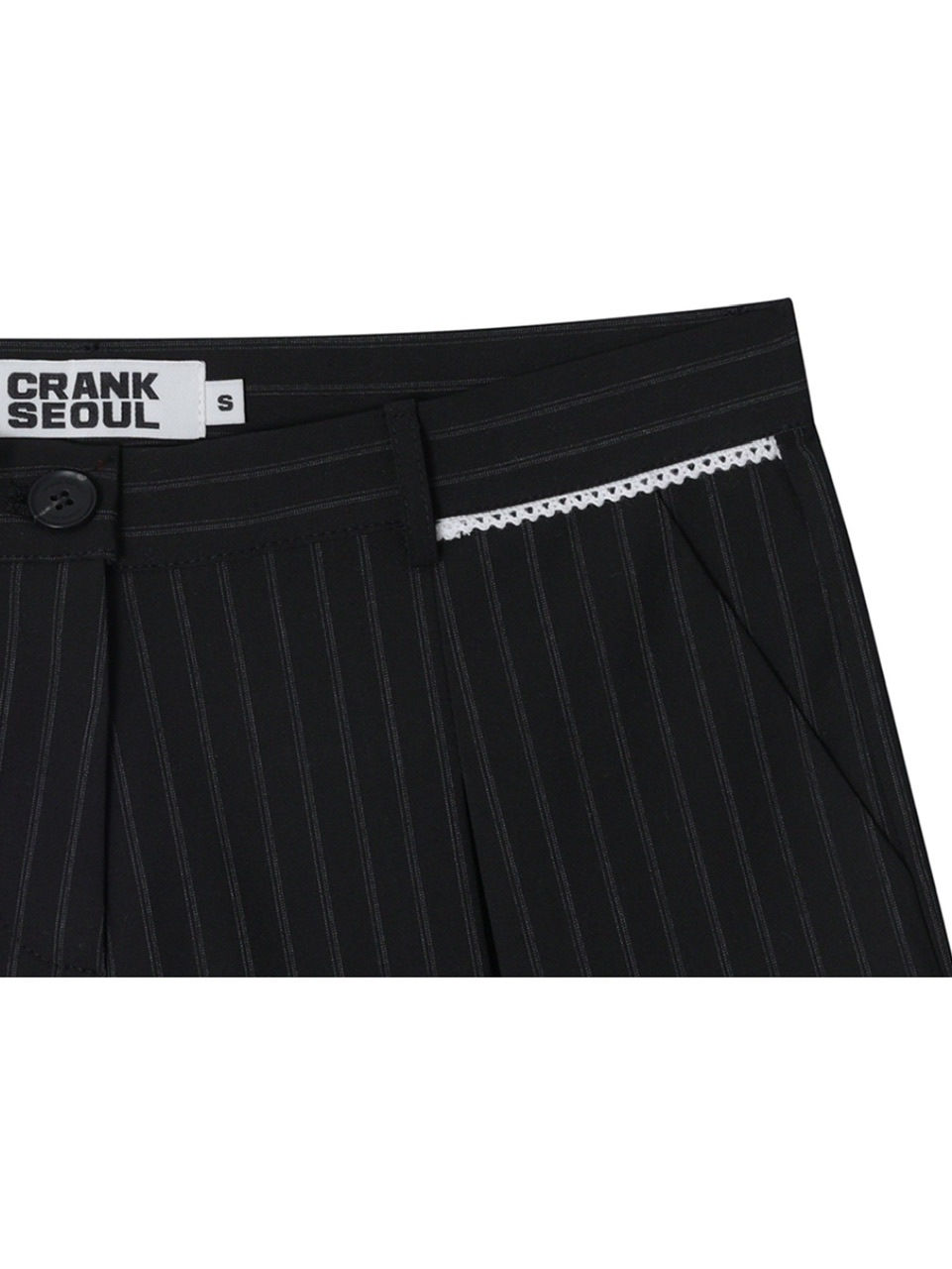 CRANK】LACE PLEATS MICRO PANTS | OUR BRAND,CRANK | PRESSING