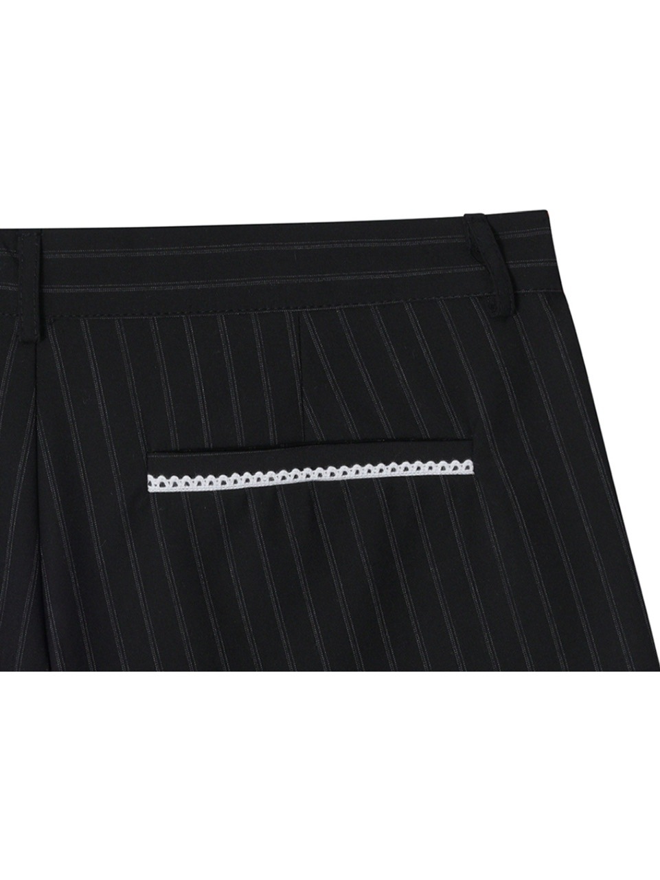 ★CRANK★LACE PLEATS MICRO PANTS_BLACK★正規品/韓国直送料込 CRANK】LACE PLEATS MICRO PANTS | OUR BRAND,CRANK | PRESSING