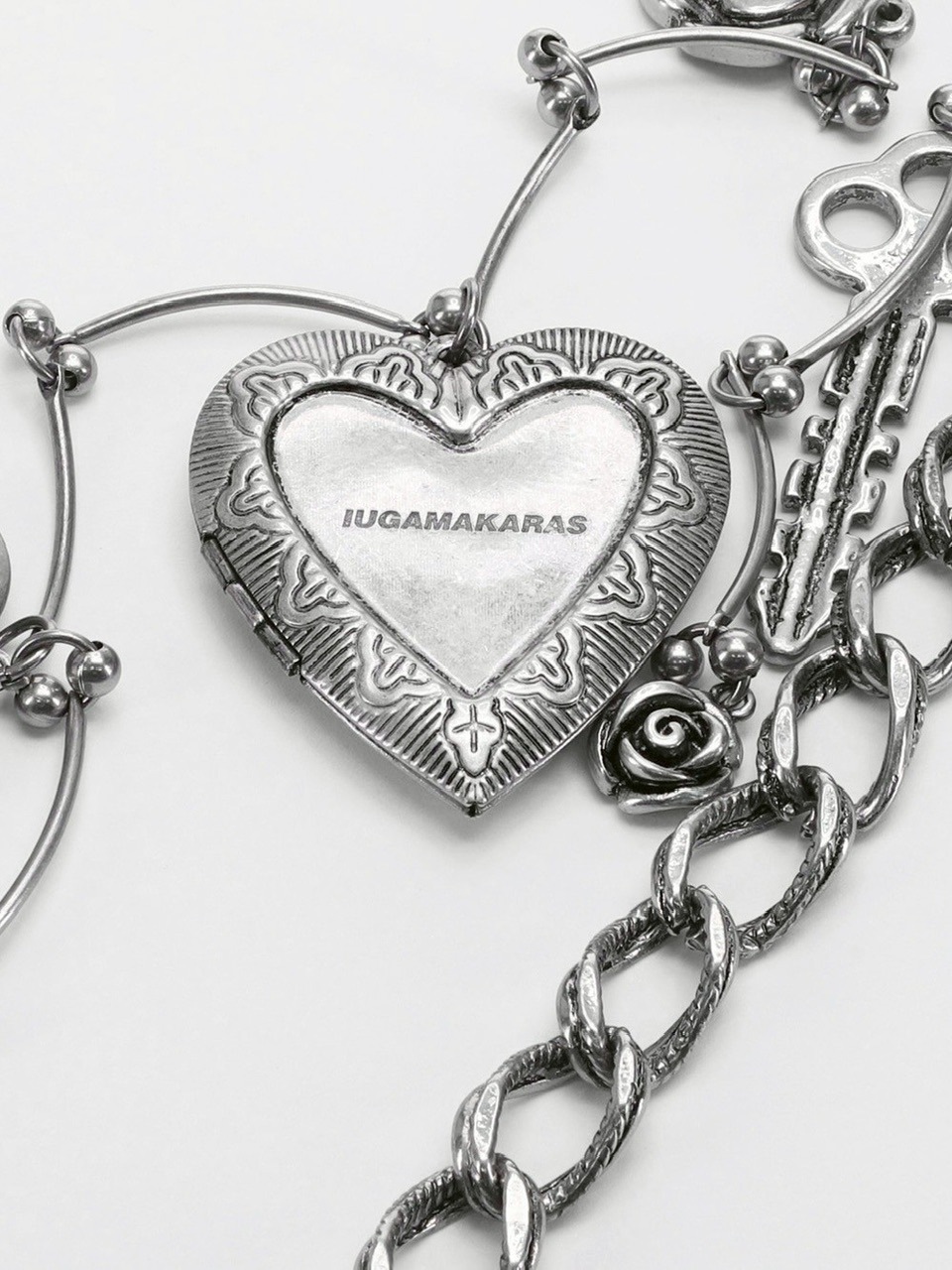 ★IUGAMAKARAS★韓国人気★Antique Heart Keyring★キーリング IUGAMAKARAS】Antique Heart Keyring | OUR BRAND,IUGAMAKARAS
