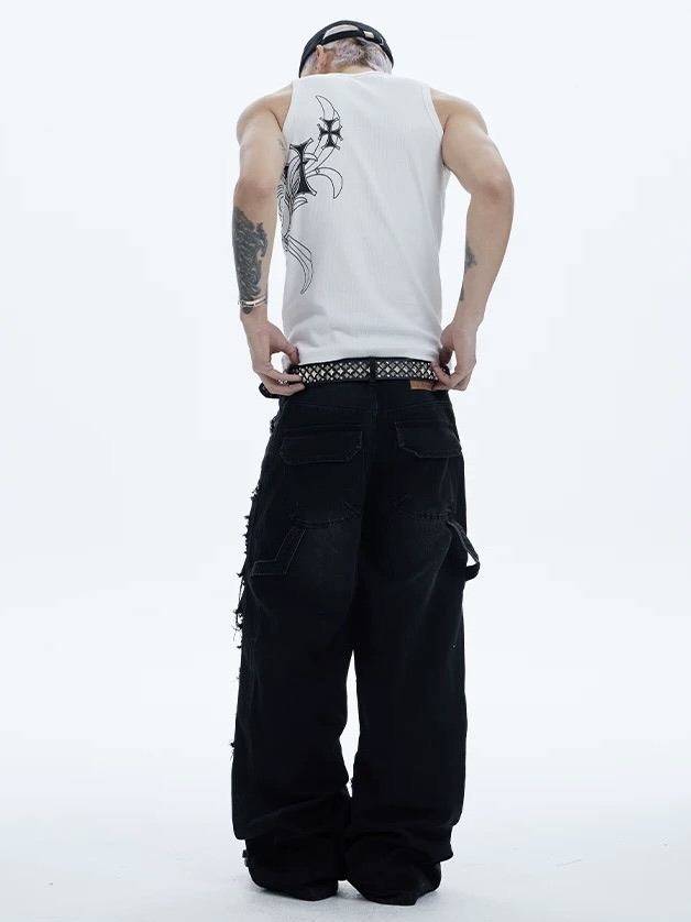 DND4DES】JEWELED LUMBERJACK PANTS | OUR BRAND,DND4DES | PRESSING