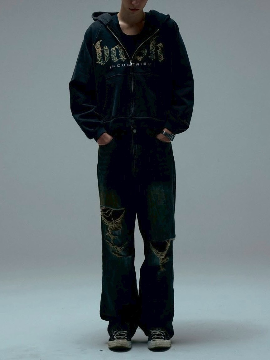 basketcase ジップフーディー BASKETCASE - バスケットケース】SOUVENIR, zip up (フーディー