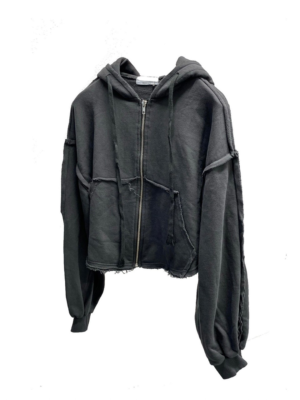 受注制【nmtc +】cutting zip up hoodie (2color)