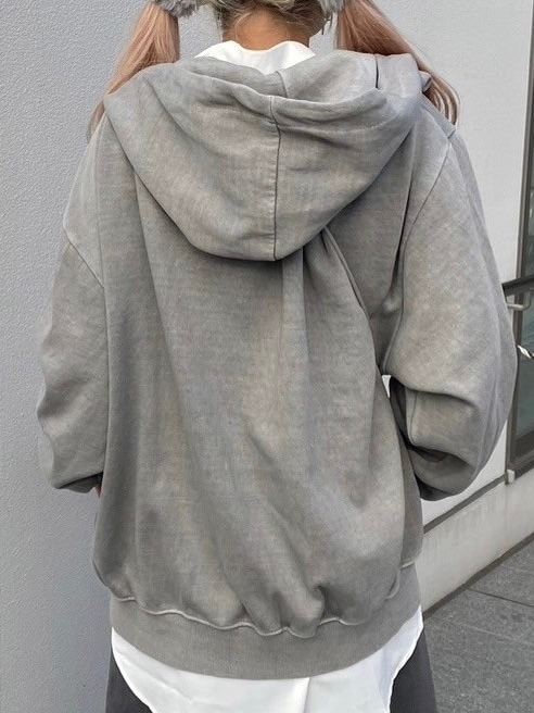 受注制【nmtc +】double zip up hoodie (2color) | OUR BRAND,nmtc +