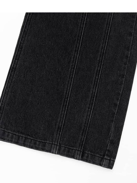 2/15再入荷【IUGAMAKARAS】Ribbon Denim Pants | OUR BRAND