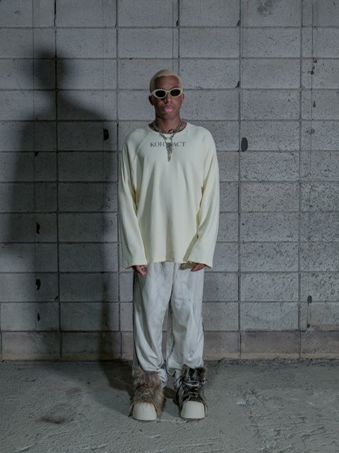 DIG YOUR OWN GRAVE】STRING LINE PANTS (2color) | OUR BRAND,DIG