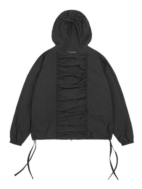 ジャケット NASTY FANCY CLUB RIBBON SHIRRING WINDBREAKER 4BFT627 FANCY CLUB】RIBBON SHIRRING WINDBREAKER | OUR BRAND,FANCY