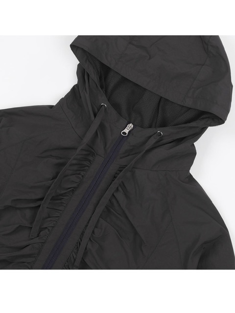 FANCY CLUB】RIBBON SHIRRING WINDBREAKER | OUR BRAND,FANCY