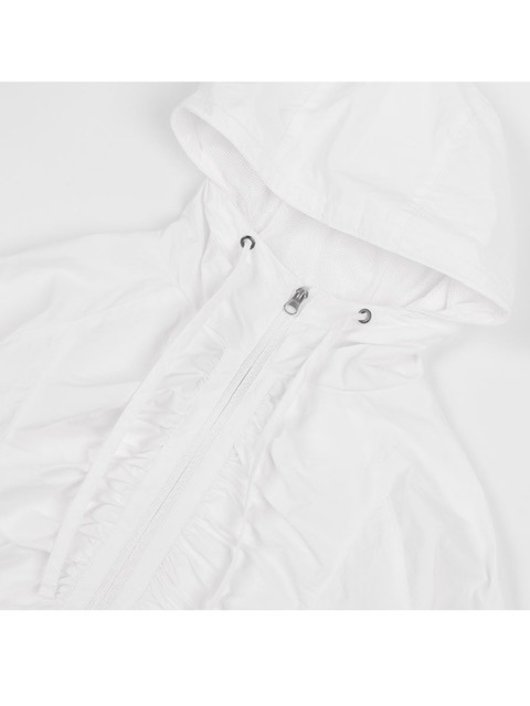 FANCY CLUB】RIBBON SHIRRING WINDBREAKER | OUR BRAND,FANCY