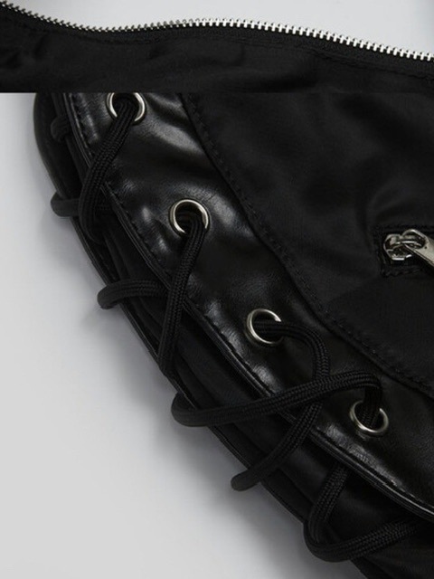 NOT KNOWING】HALFMOON MOTO CROSS BAG(NYLON) / 【ノットノー