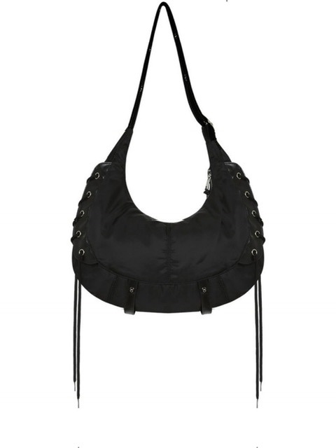 NOT KNOWING】HALFMOON MOTO CROSS BAG(NYLON) / 【ノットノー