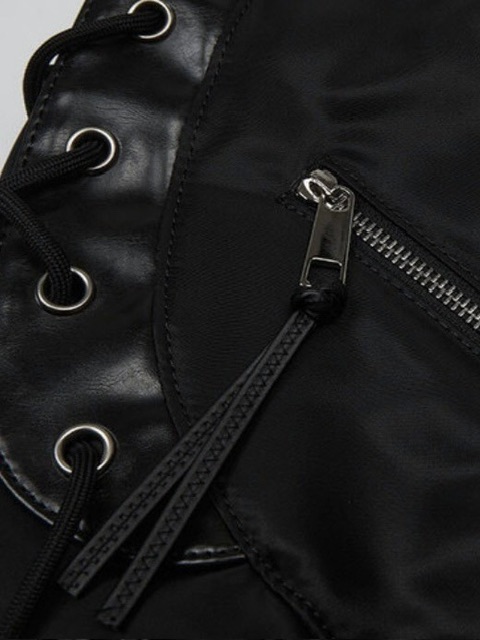 NOT KNOWING】HALFMOON MOTO CROSS BAG(NYLON) / 【ノットノー