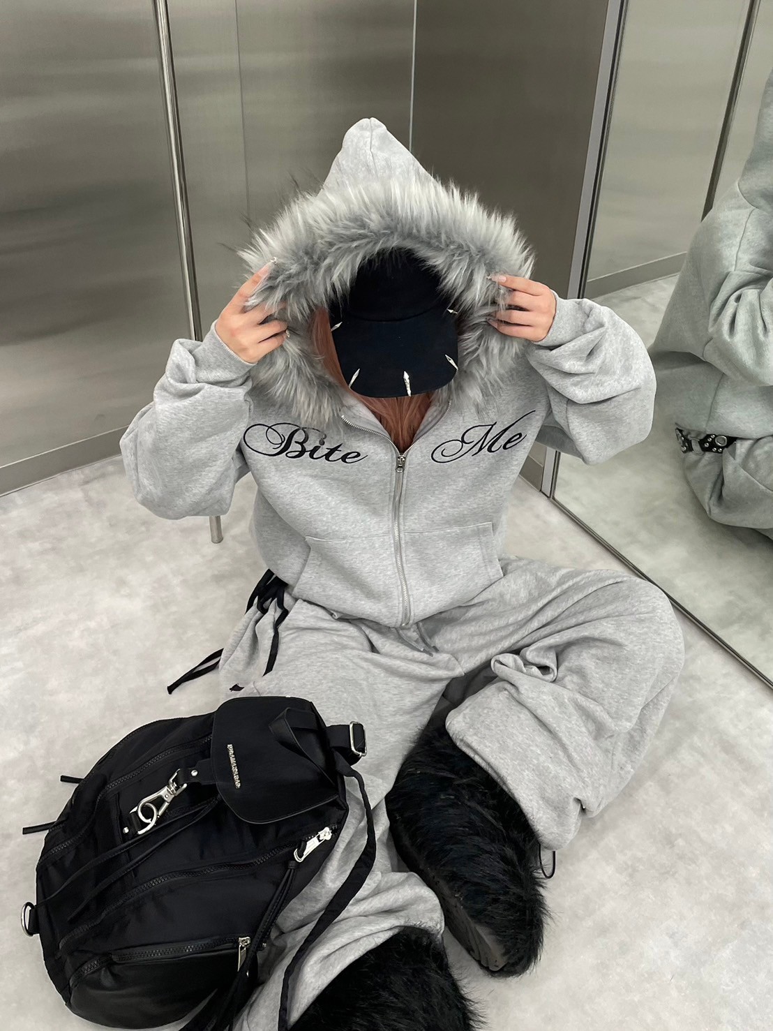 future archive ダブルジップファーパーカー 新品未使用 タグ付き nmtc