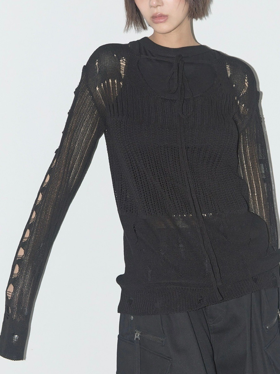 ニット セーター A'GEM/9 × .kom 「 FANCY CLUB/ファンシークラブ」 2