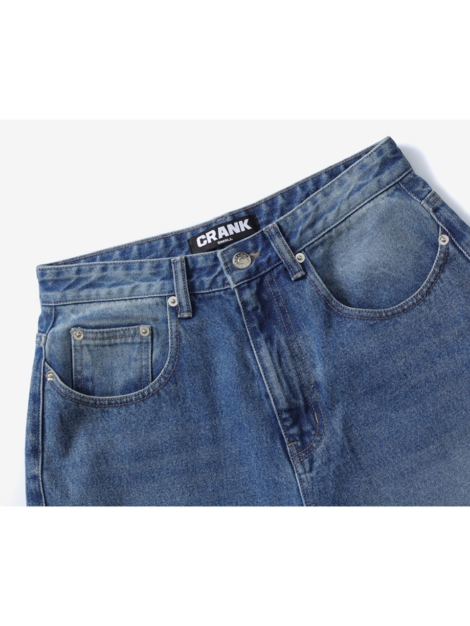 CRANK】STUD WIDE JEANS | OUR BRAND,CRANK | PRESSING WEB SHOP
