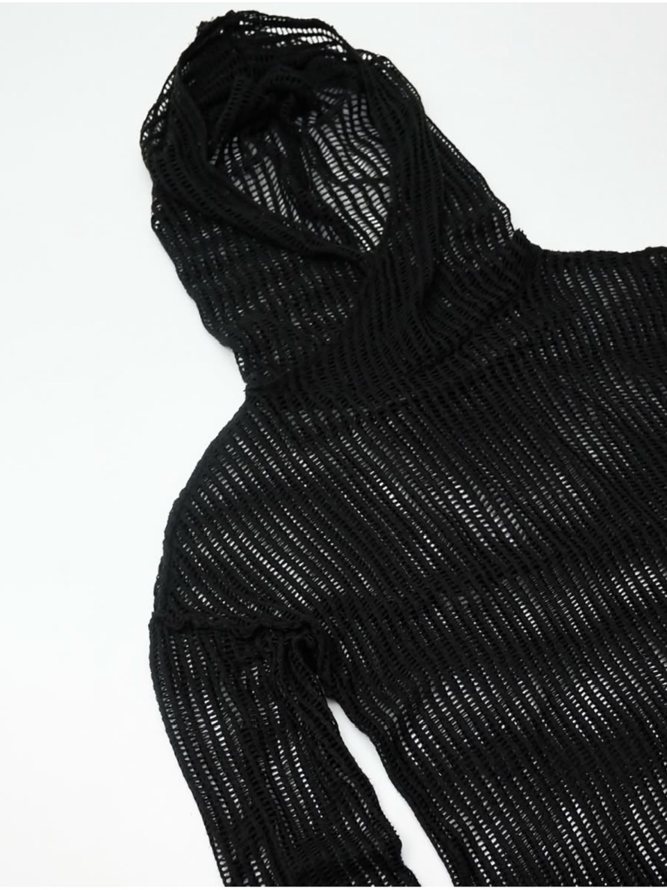 【RICH】Mesh Hoodie / 【リッチ】メッシュフードトップス