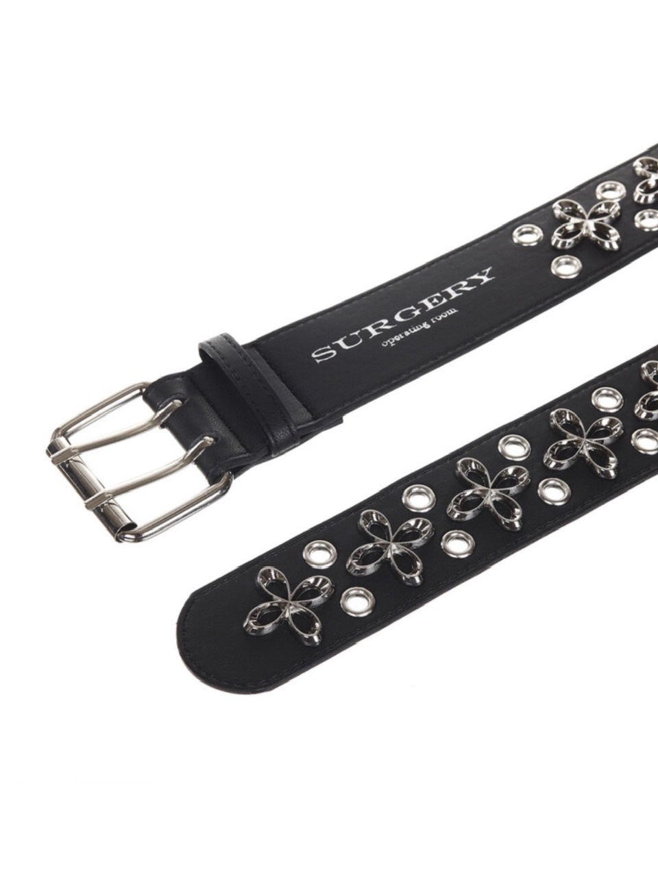 SURGERY】SURGERY clover metal crafted belt / 【サージェリー】サー