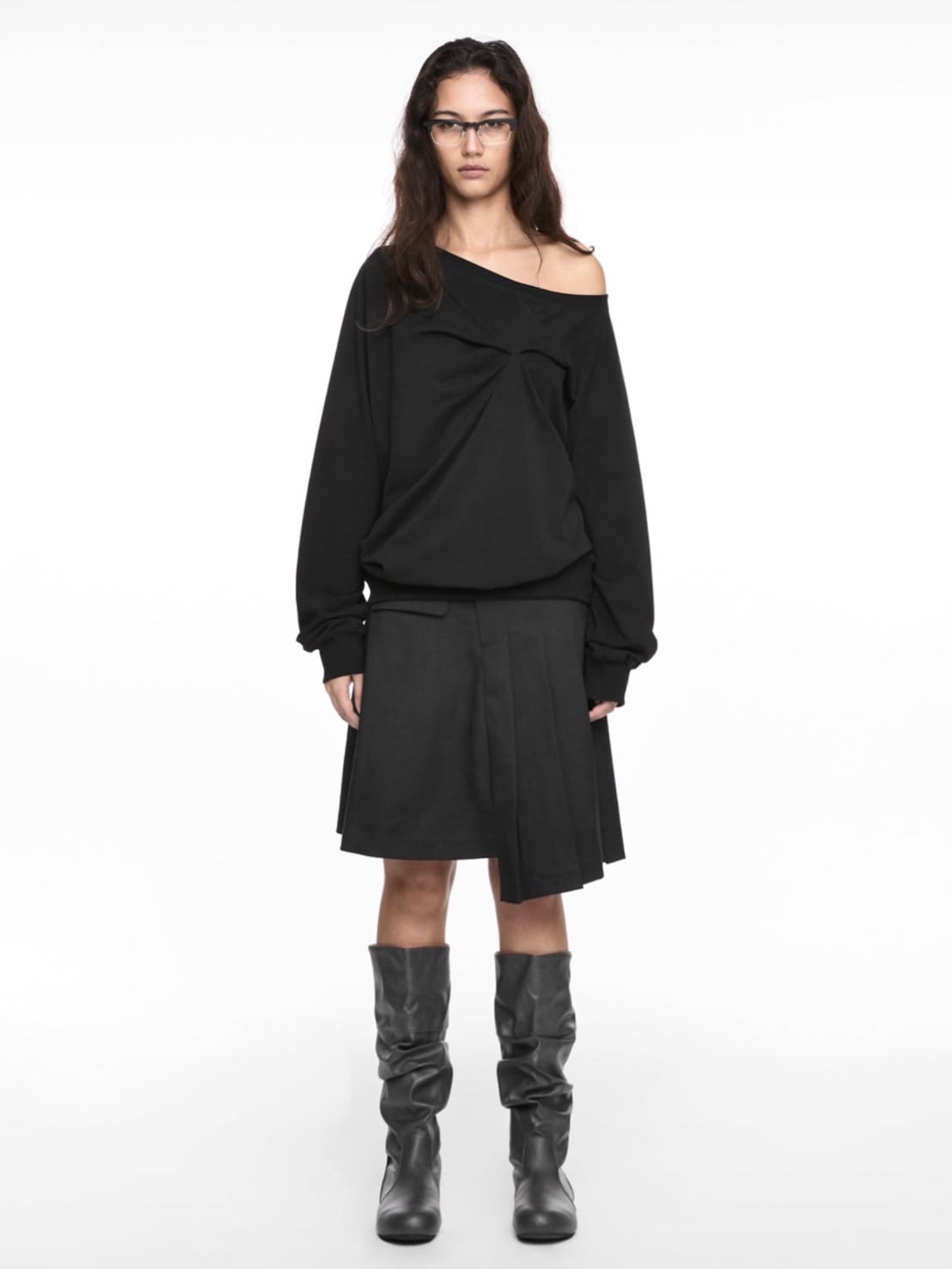 NACHE】PINCHED LONG SLEEVE | OUR BRAND,NACHE | PRESSING WEB SHOP