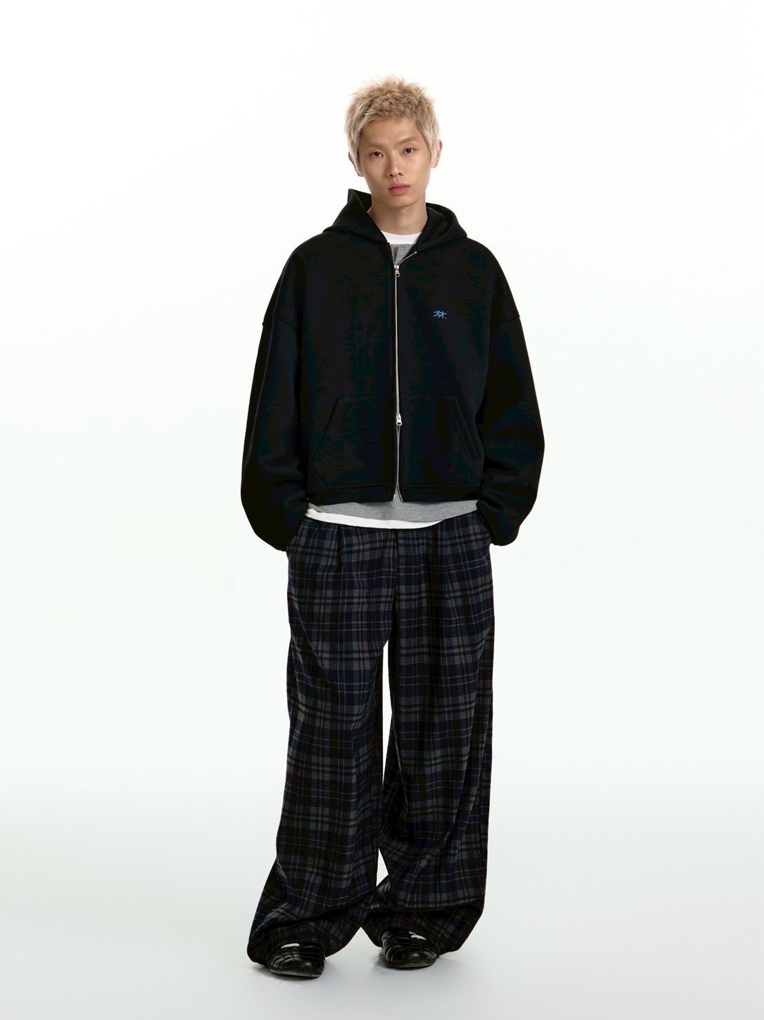 EG jacket 2枚セット TGNS】Oversized Zip-Up Sweatshirt Jacket / 【ツーガンズ