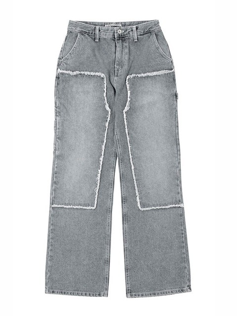 【runningHIGH】WASHED DENIM CARPENTER PANTS
