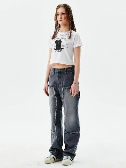 runningHIGH】WASHED DENIM CARPENTER PANTS | OUR BRAND