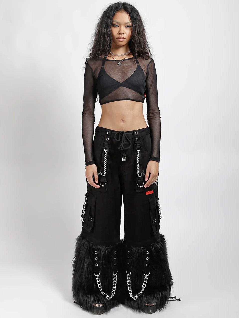 【新品、未使用】DANSKIN ハイブリッドモーメンタム（上下セット） TRIPP nyc】FUR-TASTIC SUPER PANT[AF7176M] / 【トリップ