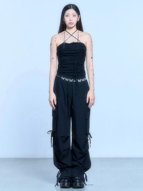 SCHISM INDUCING】MUMMY MINI DRESS / 【スキズムインデューシング