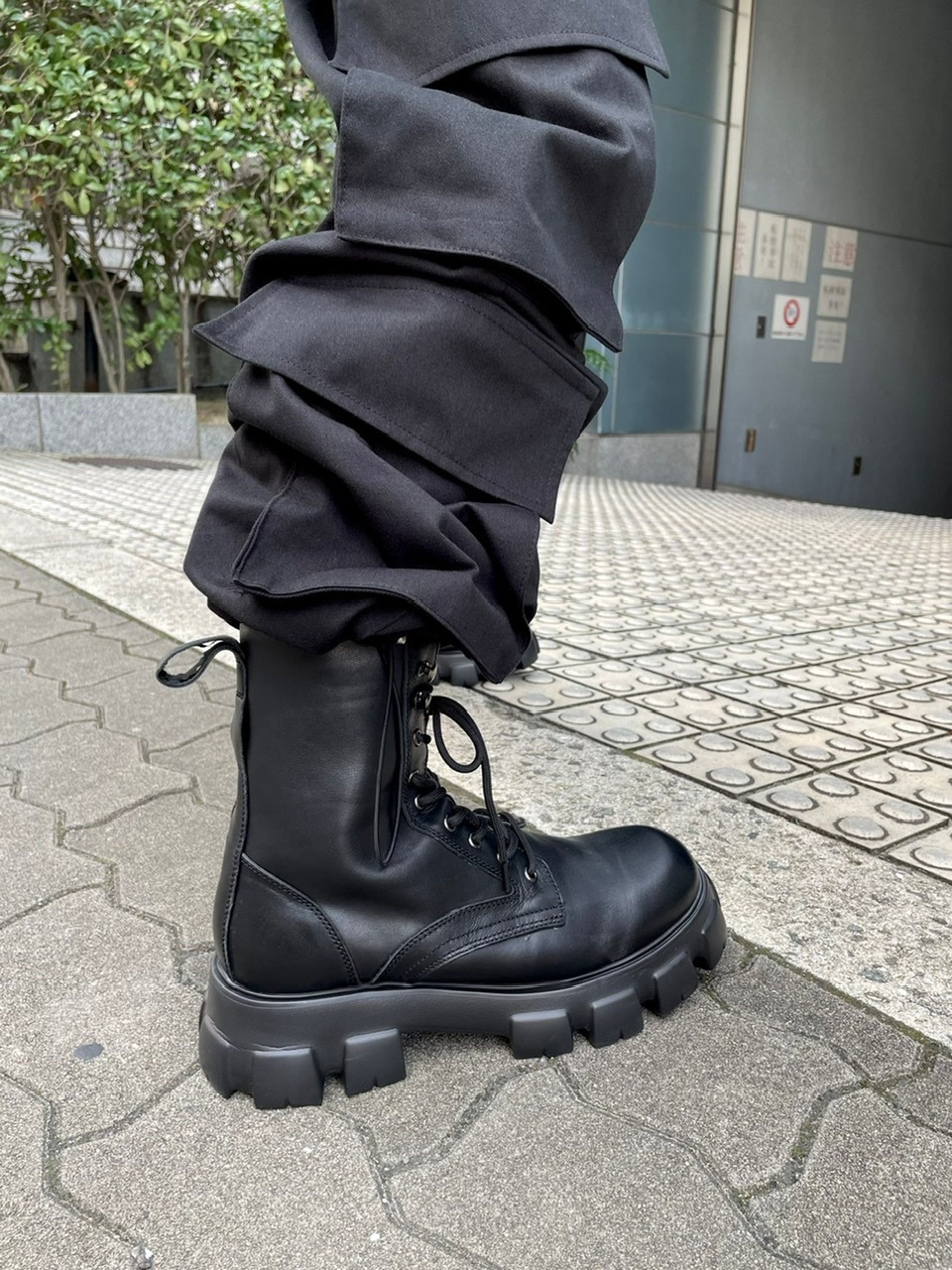 受注制【Chikashitsu +】design sole boots | OUR BRAND,Chikashitsu + 