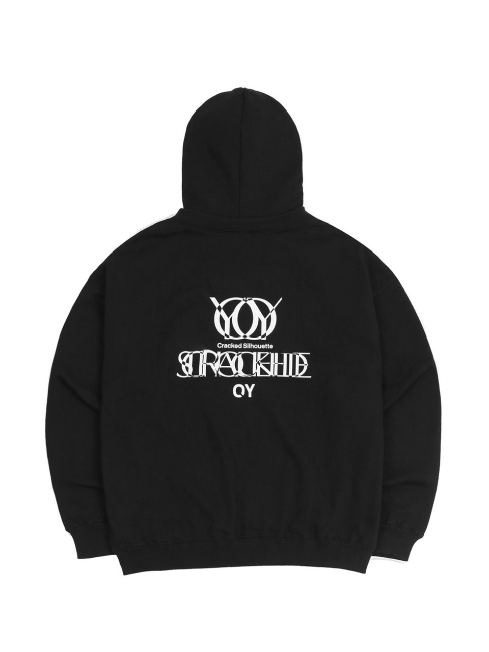 【OY】OVERLAY LOGO ZIPPER POLA HOODIE