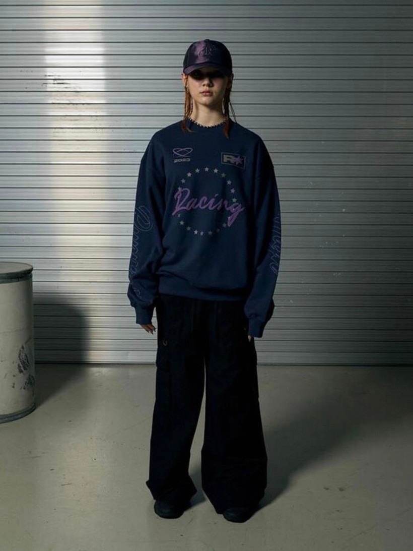 【runningHIGH】MOTOR CYCLE SWEAT SHIRT