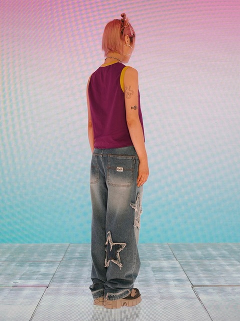 【YOUTHBATH】YB color star sleeveless