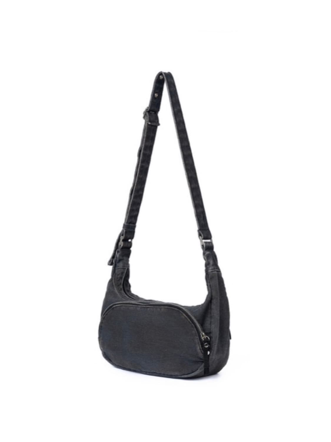 ☆HAH ARCHIVE☆ After Prey Edition Perry Nylon Hobo Bag Blac HAH ARCHIVE】[After Pray Edition] Ferry Washed Hobo Bag