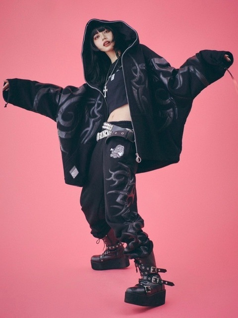 【限定価格セール！】 GALFY】部族系ダブダブパーカー | OUR BRAND,GALFY | PRESSING トップス