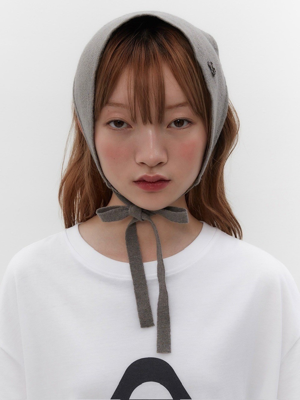 【TUOMIO】KNIT STRAP BONNET