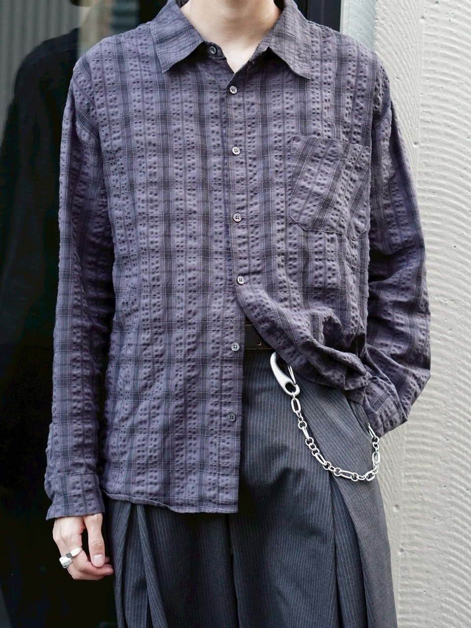 受注制【Chikashitsu +】antique silver wallet chain | OUR BRAND