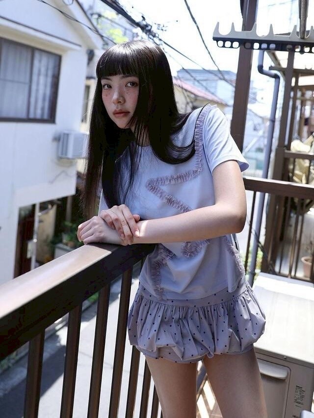 Uglyshadow】DOTTED PUMPKIN SKIRT PANTS / 【アグリーシャドウ